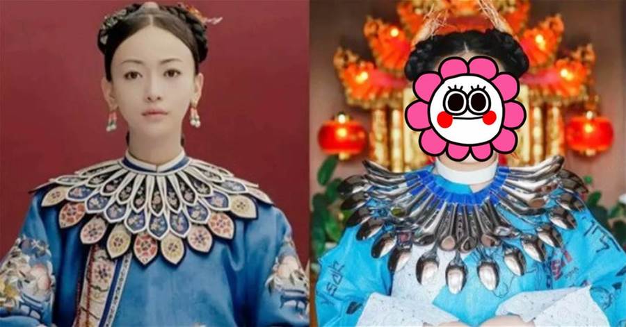 當「魏瓔珞」和「如懿」變成同一個泰國女人時，畫風是這樣的，網友：服飾可不簡單